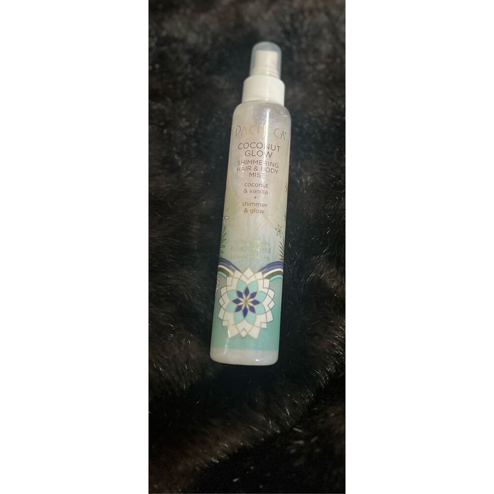 Pacifica Coconut Glow Shimmering Hair & Body Mist 5 Oz Spray 100 Vegan
